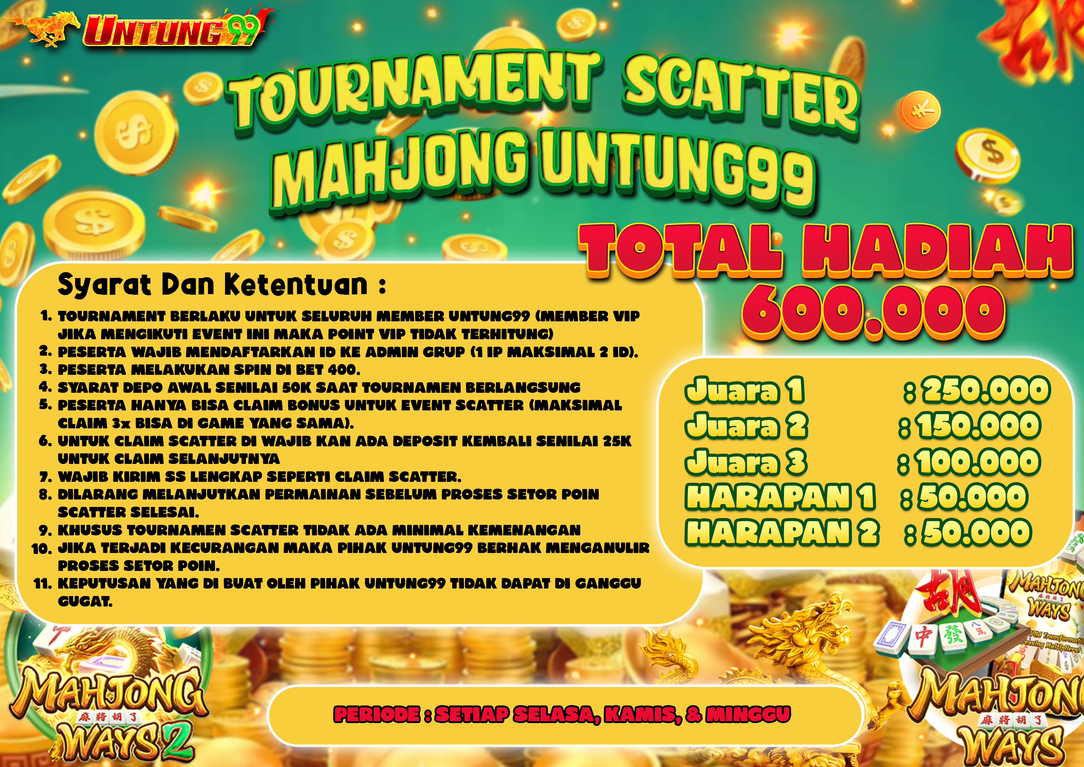 TOURNAMENT SCATTER